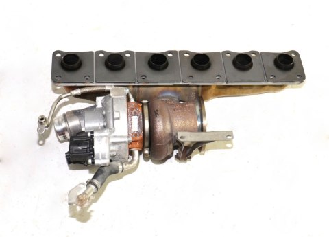 BMW F10 F12 F15 F30 turbocharger with exhaust manifold 7643115 35i BMW F10 F12 F15 F30 turbocharger with exhaust manifold 7643115 35i