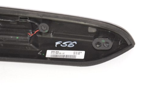 MINI F55 F56 trunk lid grip with key button 7362120 MINI F55 F56 trunk lid grip with key button 7362120