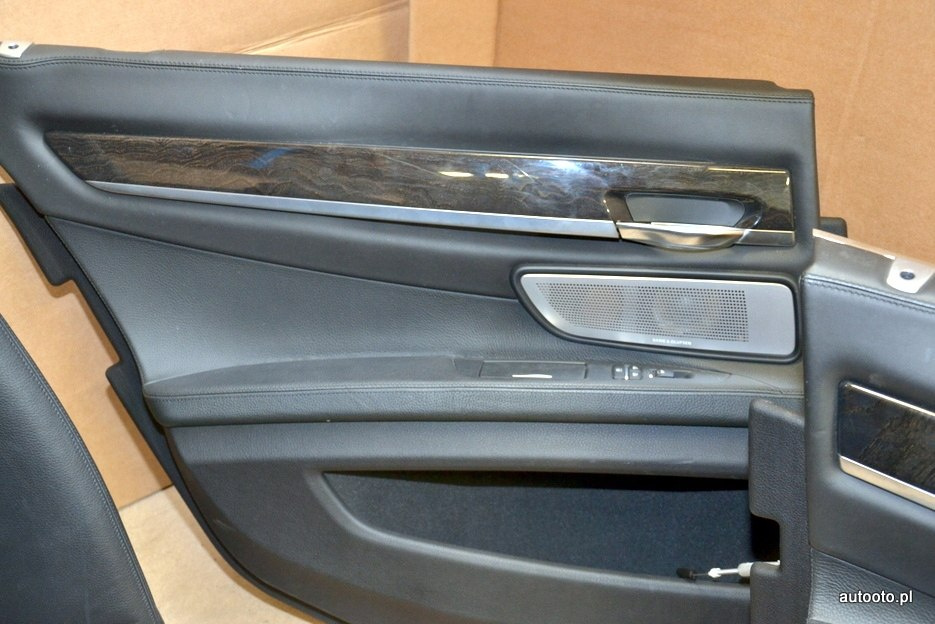 BMW 7 F01 fotele sport skóra boczki półka LCSW