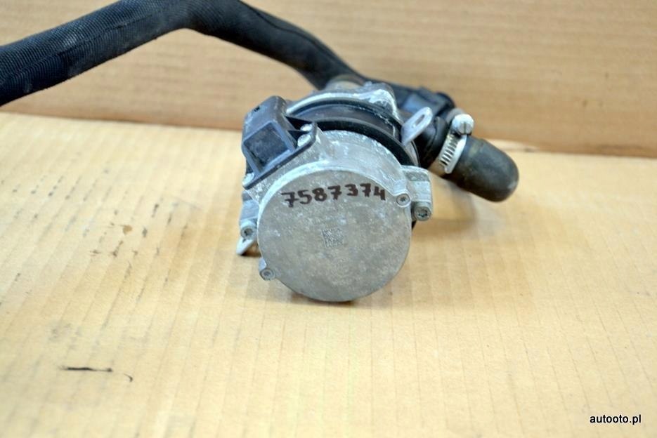 BMW F01 F02 F04 pompa płynu chłodzącego 7587374 BMW F01 F02 F04 pompa płynu chłodzącego 7587374