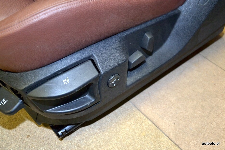 BMW F10 fotele komfort skóra boczki tunel LCEZ