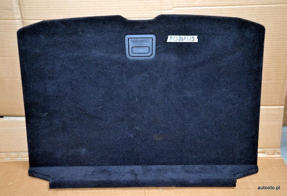 Audi A3 podłoga bagażnika wykładzina 8V3861529 Audi A3 podłoga bagażnika wykładzina 8V3861529