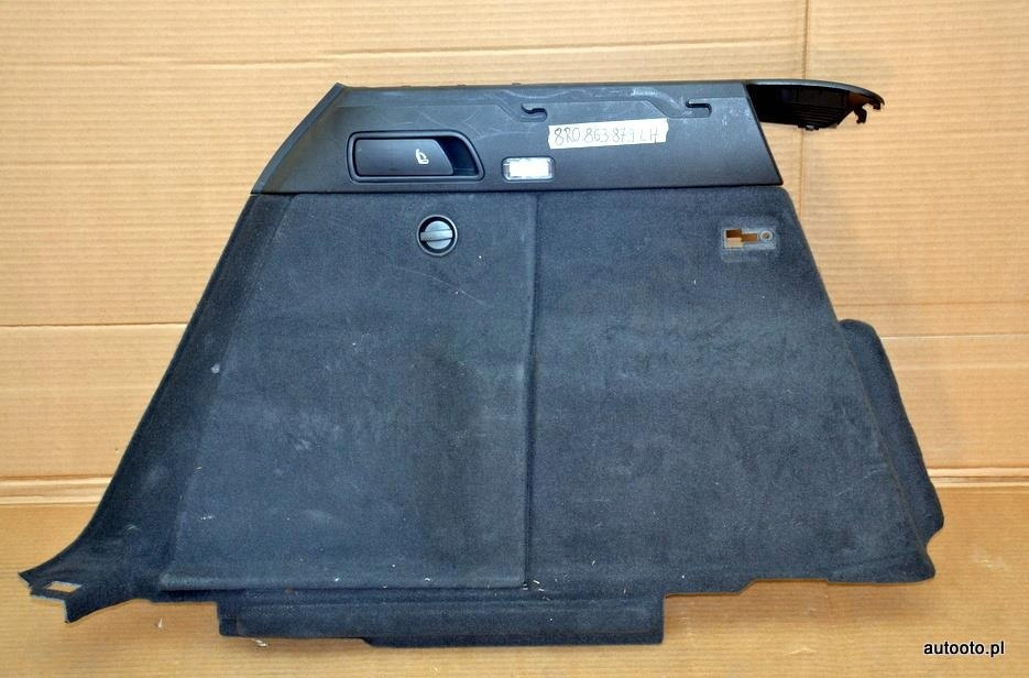 Audi Q5 tapicerka bagażnika lewa 8R0863879LH Audi Q5 tapicerka bagażnika lewa 8R0863879LH