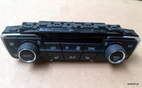 BMW 2 F45 F46 panel klimatyzacji automatycznej BMW 2 F45 F46 panel klimatyzacji automatycznej