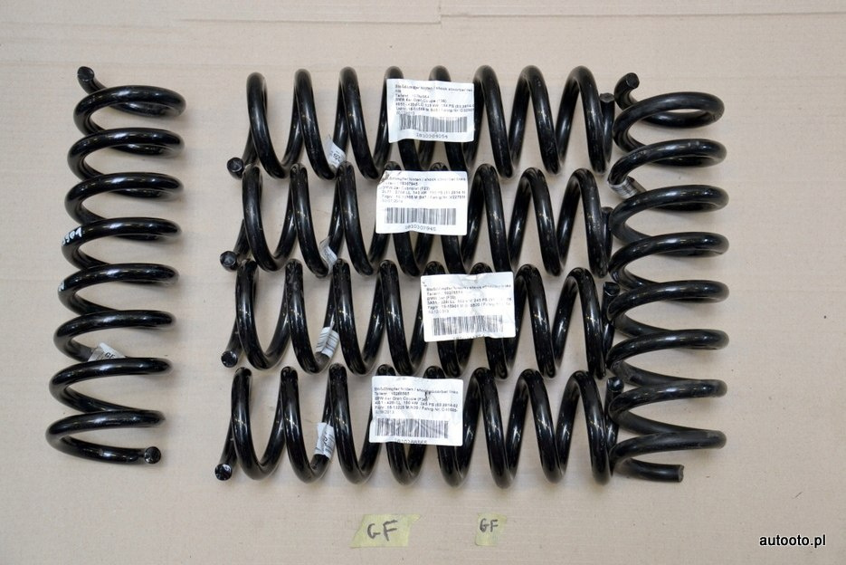 BMW F23 F30 F36 sprężyny sprężyna tył GF BMW F23 F30 F36 sprężyny sprężyna tył GF
