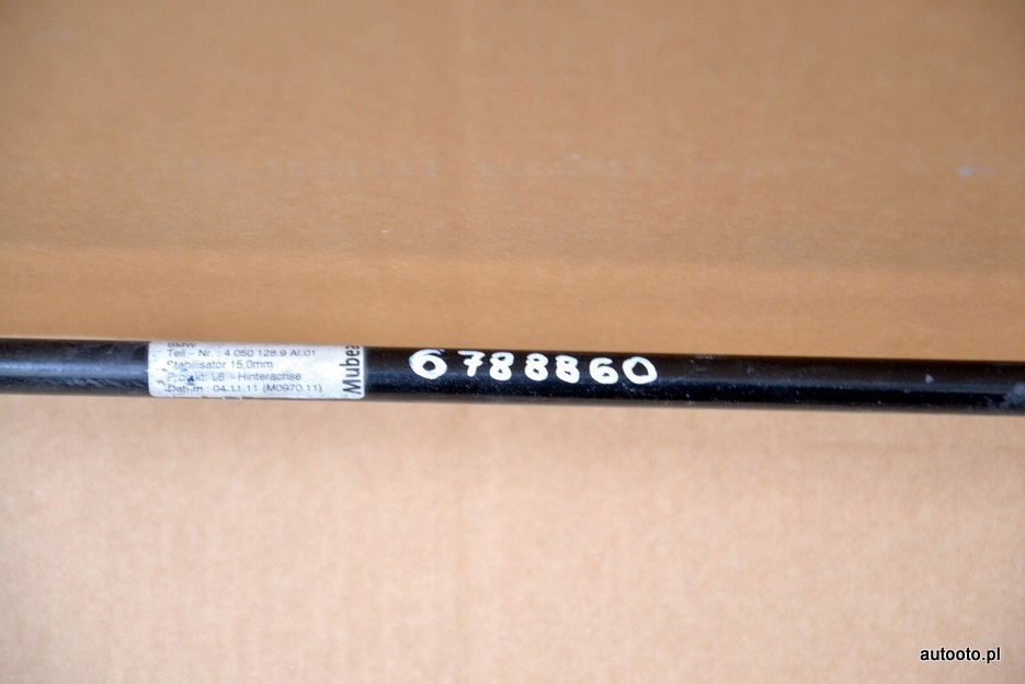 BMW 5 F07 F11 stabilizator tylny tył 6788860 BMW 5 F07 F11 stabilizator tylny tył 6788860