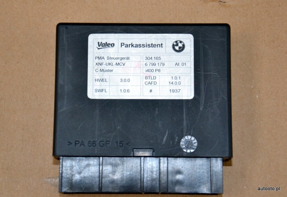 BMW F15 F16 F25 moduł asystenta parkowania PDC BMW F15 F16 F25 moduł asystenta parkowania PDC