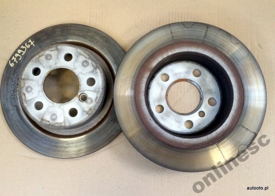 BMW F45 F48 i3 tarcze hamulcowe 280X10 mm 6799367 BMW F45 F48 i3 tarcze hamulcowe 280X10 mm 6799367