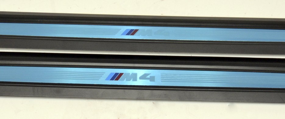BMW M4 F82 listwa progowa nakładka M Power BMW M4 F82 listwa progowa nakładka M Power