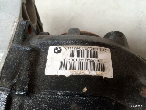 BMW X1 E84 most dyfer 7611129 I=3,15 BMW X1 E84 most dyfer 7611129 I=3,15