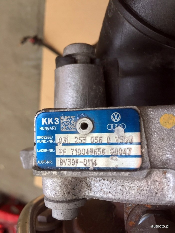 VW Skoda Audi turbina turbo 1.6 Tdi 03L253056D VW Skoda Audi turbina turbo 1.6 Tdi 03L253056D