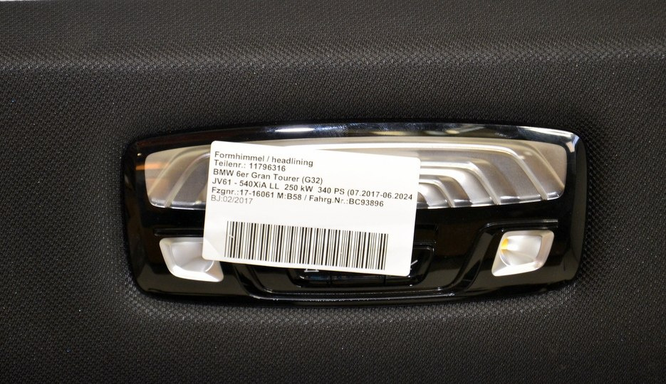BMW 6 G32 podsufitka czarna M Pakiet panorama BMW 6 G32 podsufitka czarna M Pakiet panorama