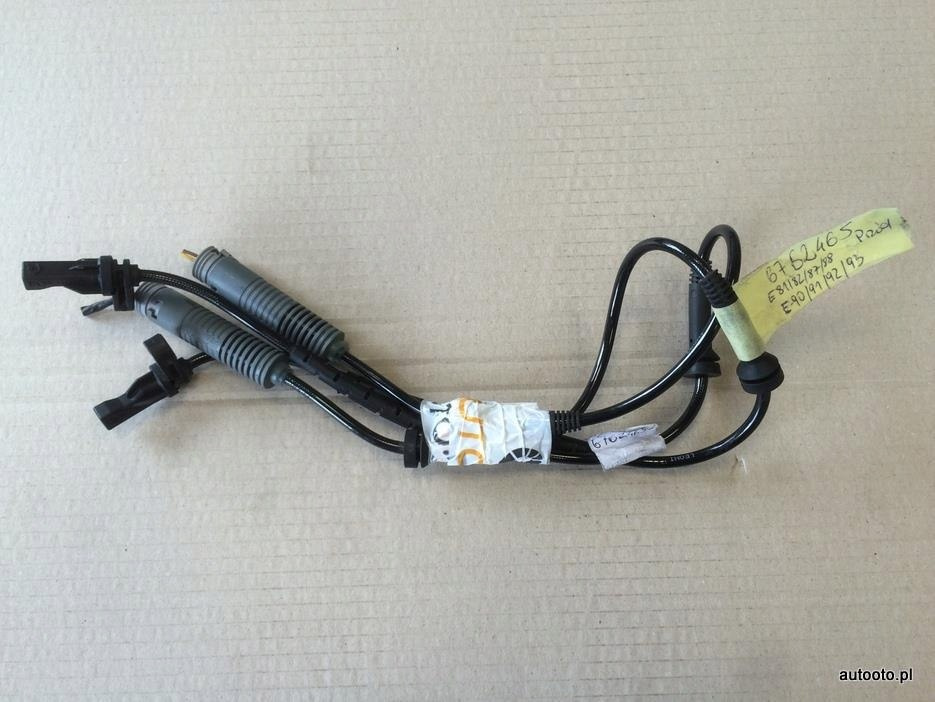 BMW E90 E92 E87 czujnik ABS przedni przód 6762465 BMW E90 E92 E87 czujnik ABS przedni przód 6762465