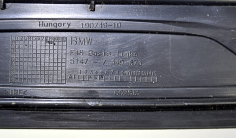 BMW X1 F48 listwa progowa nakładka M pakiet BMW X1 F48 listwa progowa nakładka M pakiet
