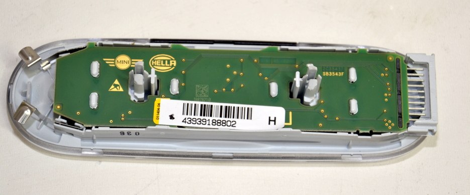MINI F55 F60 oświetlenie wnętrza kabiny 9391888 MINI F55 F60 oświetlenie wnętrza kabiny 9391888