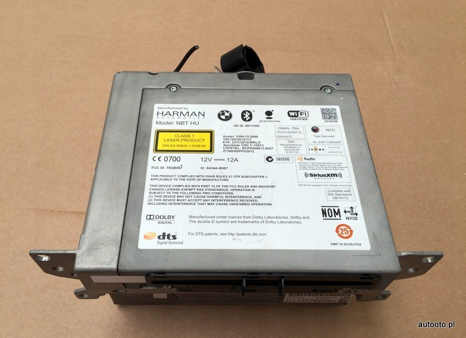 Nawigacja F20 F30 F32 F80 BMW NBT High 9328895 Nawigacja F20 F30 F32 F80 BMW NBT High 9328895