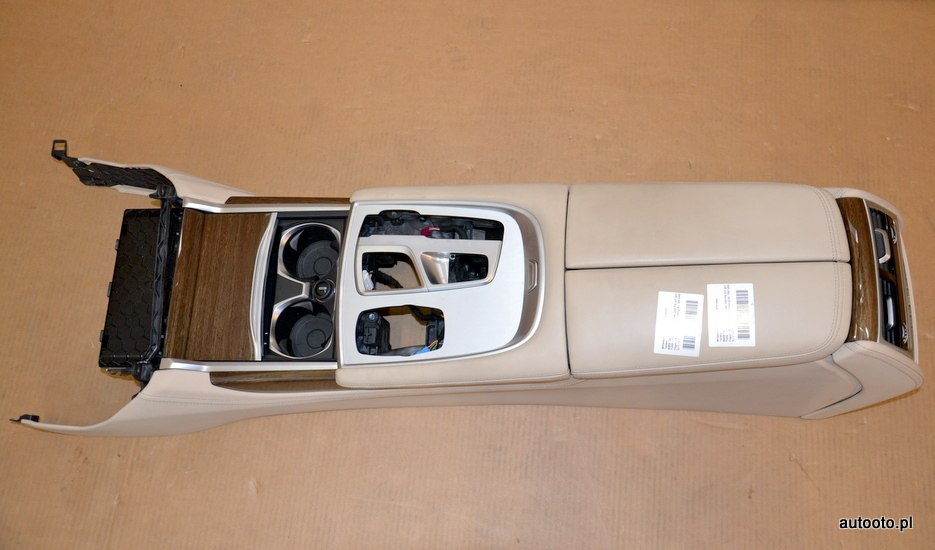 BMW 7 G11 G12 konsola środkowa tunel skóra