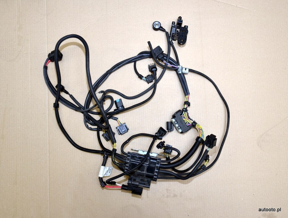 BMW E93 E84 E70 wiązka przewód silnika 7611286 BMW E93 E84 E70 wiązka przewód silnika 7611286