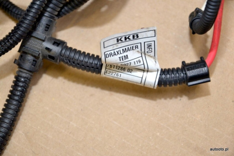 BMW E93 E84 E70 wiązka przewód silnika 7611286 BMW E93 E84 E70 wiązka przewód silnika 7611286