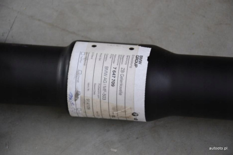 BMW F34 GT wał napędowy kardana 7647709 BMW F34 GT wał napędowy kardana 7647709