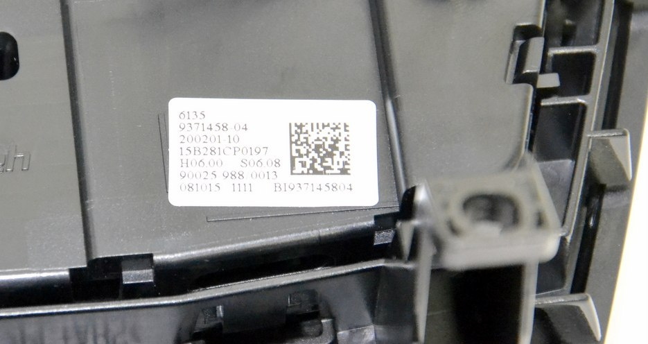 BMW F45 F46 F48 operating unit audio 9371458 BMW F45 F46 F48 operating unit audio 9371458